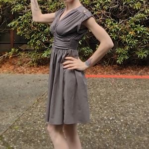 COPY - ❤️‍🔥 love... ady brand Taupe Olive Zip-up Dress